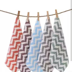 Women's Handkerchief Face Towel- Lightweight Extra Soft and Super Absorbent Hankies, Rumal for Girls - Set of 6 (25x25 CM)