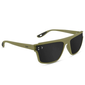 KAEN Polarized Stylist Sunglasses For Men & Women by Eyewearlabs | Full Rim Square Black Sunglasses | 100% UV Protection | Cricket Sports Cycling Driving Adventure | Black Lens