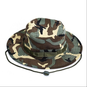 Sunkizzrs® Bucket Hat for Men—Sun Protection Cap—Beach Fishing Hat—Summer Outdoor Wide Brim Sun Hat—Military Camouflage Round Men Boonie Hat for Hiking/Fishing/Gardning/Travel (Camouflage)