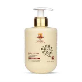 Boericke & Tafel Moisturizing Body Lotion - With Shea Butter,Vitamin E & Coconut Oil | Non greasy formulation for glowing, smooth & hyderating skin| Suitable for all skin types -300 ml (Pack of 1)