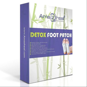 AMAZHEAL Premium Foot patches, Cleansing Toxin Remover Foot Pads, Stress Relief Sleep Patch for Men & Women (1 BOXES = 10 Patches) (Pack of 1)