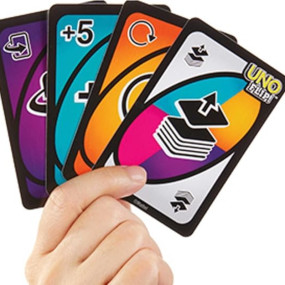 Mattel Games UNO Kid Uno Flip Side Card Game, Multi Color