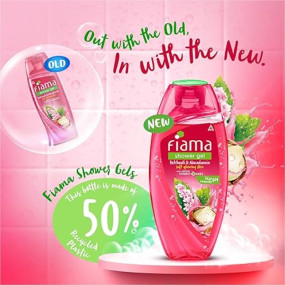 Fiama Body Wash Shower Gel Patchouli & Macadamia, 250ml, Body Wash for Women & Men with Skin Conditioners For Soft, Glowing Skin, Suitable for All Skin Types