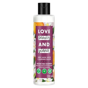 Love Beauty And Planet Curry Leaves|| Biotin & Mandarin Paraben & Sulfate Free Shampoo for long & strong hair|| 200ml