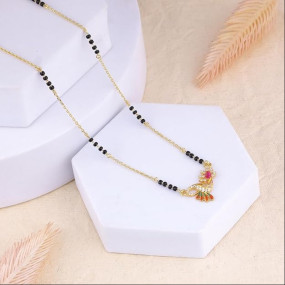 Silver Mangalsutra | Tanmaniya | Chandi Necklace Jewellery | Pure Silver Gift for Women | 6 Months Warranty