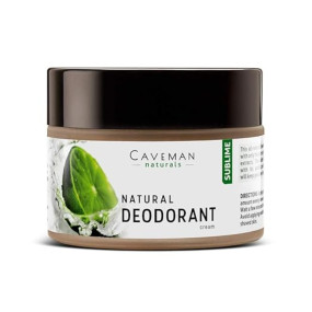 Caveman Naturals Deodorant Cream| India's 1St Made Safe Certified Natural Deodorant, 50G (Sublime) For Men And Women
