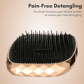 Detangling Hair Comb Brush, Detangler Hair Brush for Women Men & Kids Use in Wet and Dry Hair