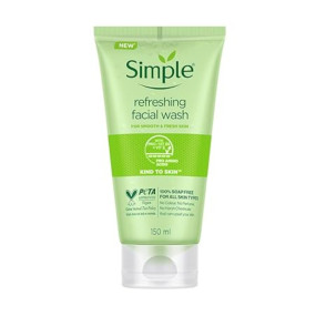 Simple Kind To Skin Refreshing Facial Wash 150 ml