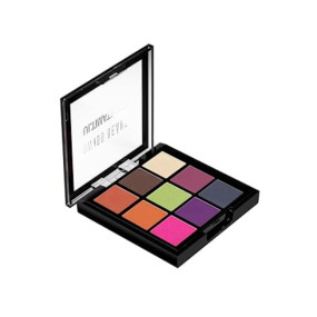Swiss Beauty Ultimate 9 Pigmented Colors Eyeshadow Palette Long Wearing And Easily Blendable Eye Makeup Palette Matte, Shimmery And Metallic Finish - Multicolor-08, 6G