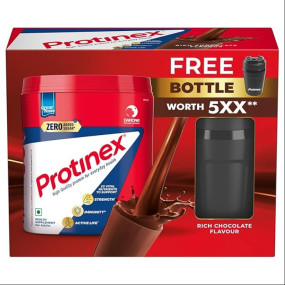 Protinex Health Supplement And Nutritional Protein Mix For Adults-(Rich Chocolate Flavor, 400 Gms, Jar) with 25 Vital Nutrients to Support Strength, Immunity & Active Life