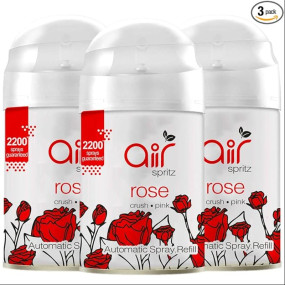 Air Spritz 225ml Freshmatic Automatic Air Freshener Refill (Divine Sandal - Pack of 3) | Automatic Room Freshener, Bathroom Freshener and Room Spray