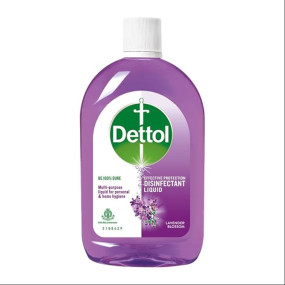 Dettol Liquid Disinfectant for Floor Cleaner, Surface Disinfection, Personal Hygiene (Lavender Blossom, 1L)