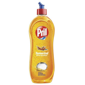Pril Tamarind Liquid Dishwash Gel - 750 ml | Power of Tamarind for Tough Stains | Leave Utensils Sparkling Clean | Insta Clean Technology | Active Power Boosters