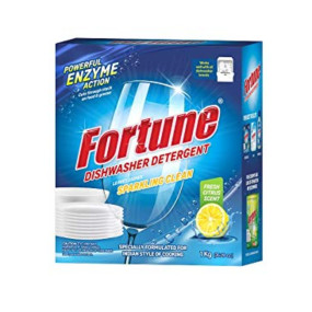 Fortune Dishwasher Detergent 1 Kg - Compatible with all Dishwasher Brands