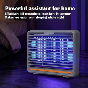 CITRODA Mosquito Killer Lamp_Electric, Fly Insect Jali Killer Machine, Insect Bug Zapper,Fly Catcher and Trap Killer LED Lamp for Restaurants, Kitchen, Kids Bedroom, Indoor, Outdoor Office. (Grey)