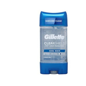 Gillette Anti-Perspirant Deodorant Clear Gel Cool Wave, 3.8 oz by Gillette