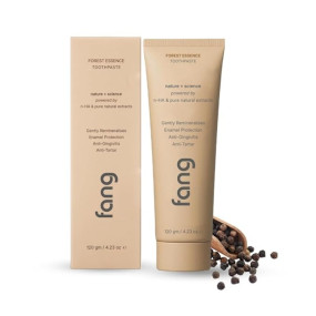 Fang Forest Essence Natural Toothpaste|Fluoride Free Hydroxyapatite|Teeth Whitening|Heals Sensitive Teeth|Fights Cavities,Gum Diseases & Bad Breath|Sls & Chemical Free|Organic, Vegan,1 Count