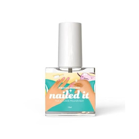 Hibiscus Monkey Nailed It, Repairs Cuticle & Nail Overnight, Stimulates Nail Growth, For Damaged Skin & Thin Nails - 100% Natural, Paraben Free, Cruelty Free - Jojoba & Myrrh, 10ml