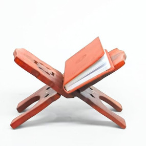 Santarms Wooden Ramayan Stand (10 Inch) – Holy Book Holder/Rehal for Ramcharitmanas, Gita, Quran, Bible, Guru Granth Sahib