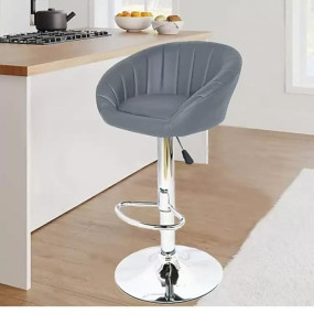 CHAIRS Rapid High Bar Chair/Kitchen Stool in Grey