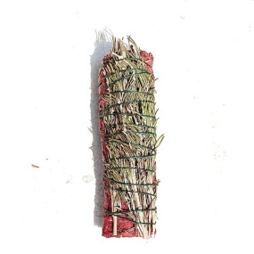 DEVSUDH Organic Dragon's Blood Himalayan Sage with Rosemary Smudge Stick (1 Bundle) | Protection,Purification,Yoga,Meditation,Healing,Negativity Removal | Each Length 16 cm, Weight ~ 35 gm |