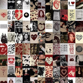 Downtown Girl Room Decor Wall Collage Kit, Y2K Grunge Aesthetic Posters, 10x15 cm, Vintage Music Theme Wall Art for Bedroom, Dorm Decor (PACK OF 30+ PCS)