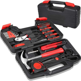 SKADIOO Tool Kit for Home | 39 Pieces in 1 | Tool Kit, Tools Kit Set for Home Use, Essential Hardware Tools for Daily Use, DIY Projects, Home Essentials Kit (Multicolor, Pack of 1)