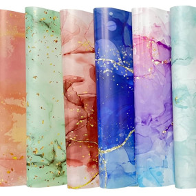 AccuPrints(Pack of 6) Gift Wrapping Paper Sheet - Gift Paper - Gift Wrap Roll - Gift Papers Sheets - Gift Cover Rapping Paper -Premium Design Paper sheet for Gift Packing, Mix, Multicolor