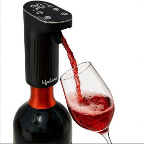 Lifelong Rechargeable Drink Dispenser & Aerator | Bar Accessories for Home | Whisky Measures – 1 to 999 mL | for Cocktail, Wine, Whiskey Bottle | Alcohol Dispenser | Easily Measure & Pour (LLELD09)