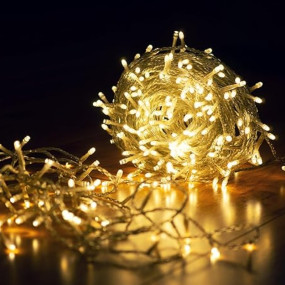 EVEREADY Pixel Led Ladi | Decorative and Festive Lighting | High Brightness | Bis Approved | Made in India | Warm White, Blue & Red, 10 Meter