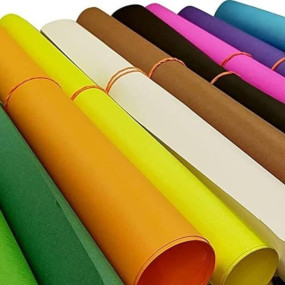 SEJASCOLLECTIONS | Pack of 10 | Multicolor, Bright, A1, BIG / FULL Size, Chart / Pastel Sheets, Used in art and craft, collage, projects, posters etc. Plain / Unrulled, Size: 70x56 centimeters, 200 GSM thickness.