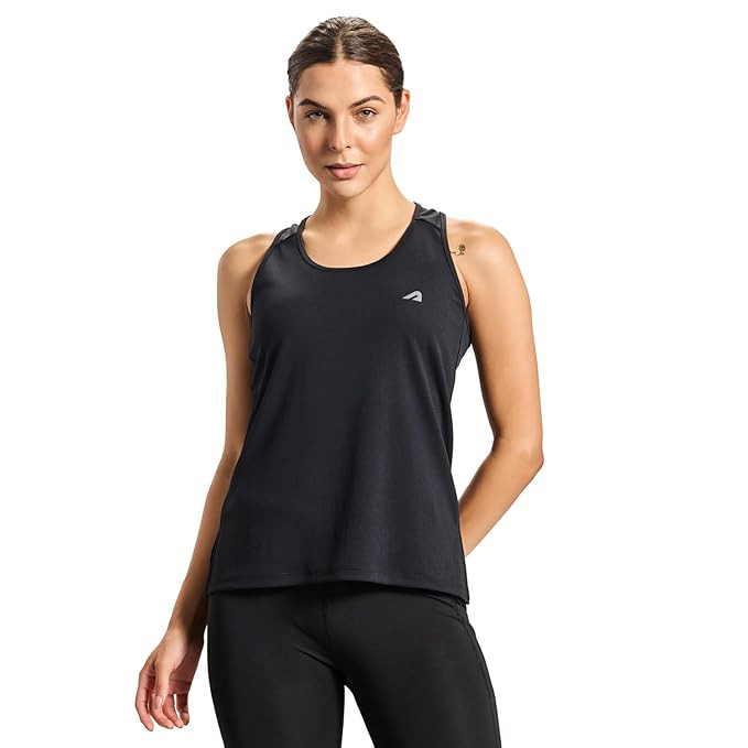 Boldfit Polyster Gym Tank Tops for Women Sleeveless Workout Vest for Women & Girls | Lightweight Activewear for Running, Sports & Gym, Polyester, Regular Fit
