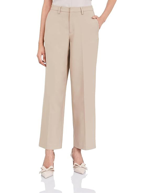Symbol Premium Women's Wide Leg 4-Way Stretch Formal Trousers (Flexi-Waist | Easy Care | Desk-to-Dinner)