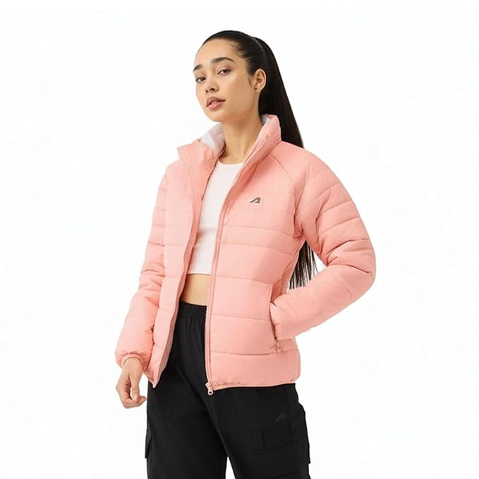 Boldfit jacket for woman puffer winter jacket for woman standard length jackets for women stylish latest hooded winter wear jackets for women cozy jerkins for ladies