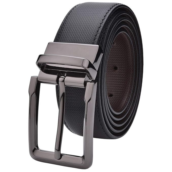 Labnoft Men's Reversible Leather Belt