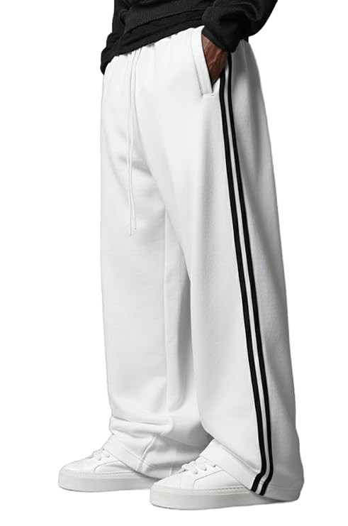 dockstreet Track Pant for Men || Baggy Fit || Track Pants || Full Elastic Jogger Track Pant || 100% Cotton