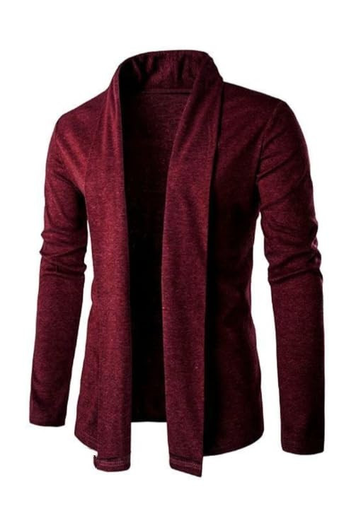 Men’s Cotton Shrug | Open Full Sleeve Shawl Cardigan for Men, Best for Casual Wear