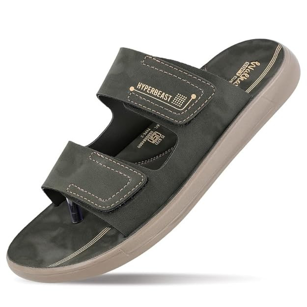 WALKAROO Men's Fashion Sandal with Cushion Insole and Lightweight for Casual Footwear - WGR53156