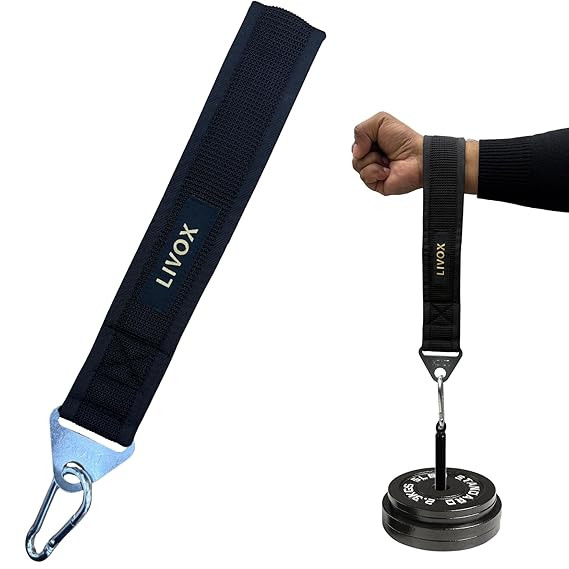 Livox Arm Wrestling Belt with snap hook Heavy Duty Strength Training Equipment