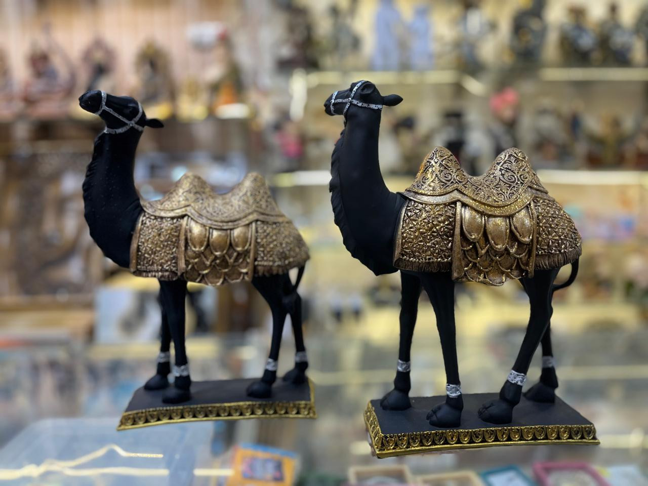 Royal Camel Pair Statue