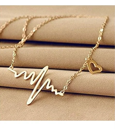 Heartbeat Pendant Necklace