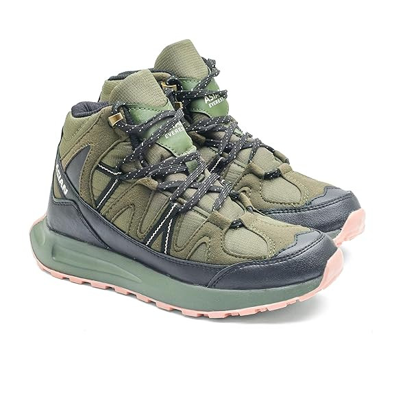 ASIAN Everest W-21 Women’s Trekking & Hiking Shoes | Durable Outdoor Footwear with Anti-Slip Outsole, Soft Cushion Comfort & Water-Resistant Upper | Ideal for Travel, Biking & Trails
