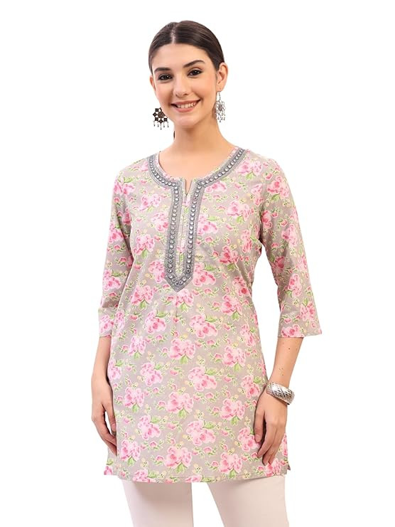 ZELENA Feeding Top with Zip | Front Zip Maternity Dress | Pregnancy & Postpartum Wear