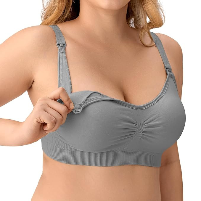Women's Cotton Full Coverage Sleeping Nursing Bra| MaternityBra | Feeding Seamless Regular Bra