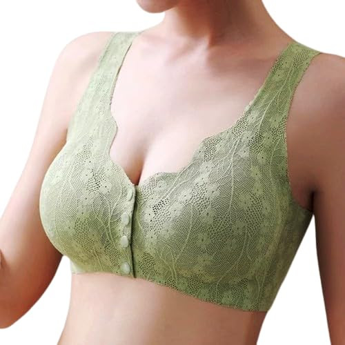 Women's Cotton Spandex Fancy Padded Front Open Baby Feeding New Moms Maternity Nursing Bra