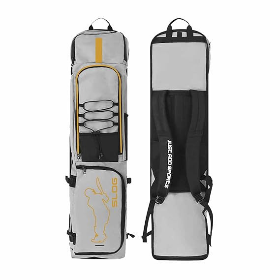 jaspo Slog Engraver Padded Cricket kit Bag for Plastic Cricket Set and Individual Wooden Cricket Set with Multiple Utility Pockets, Carrying Options (Carry Bag ONLY)(Kit Bag Only)