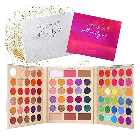 86 Colors Makeup Kit for Women & Girls - Eyeshadow Palette with Matte & Shimmer Finishes, Highly Pigmented & Blendable for Perfect Eye Shadow Looks, Multicolour