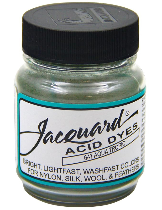 Jacquard Acid Dyes .5oz-Aqua Tropic JAC-647