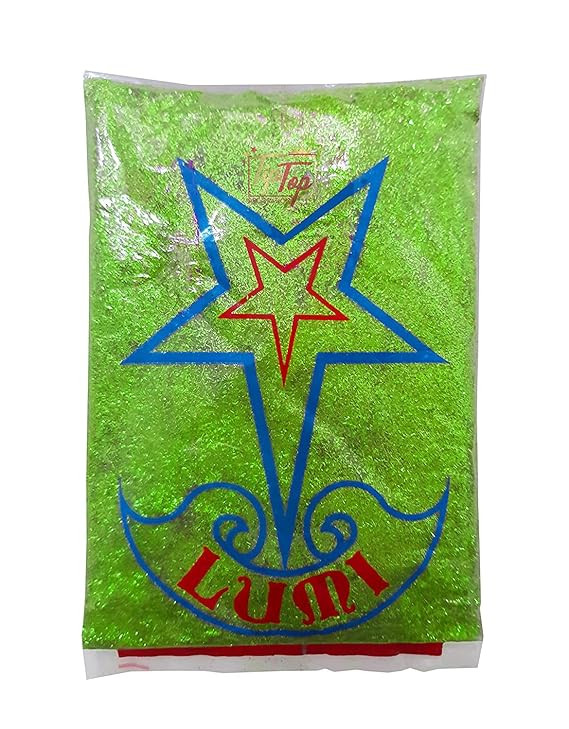 Sparkling Glitter Powder (100 Grams) (Premium Shimmer) (Fine Lumi Emerald)