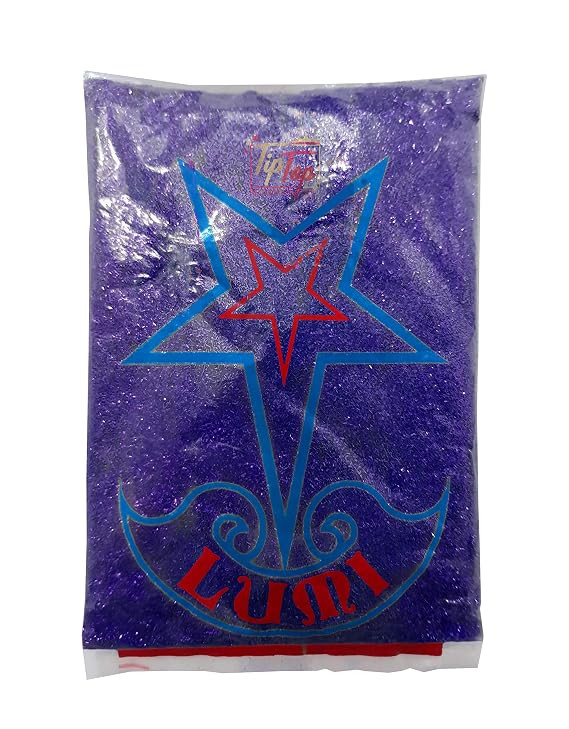 Sparkling Glitter Powder (100 Grams) (Premium Shimmer) (Fine Lumi Violet)